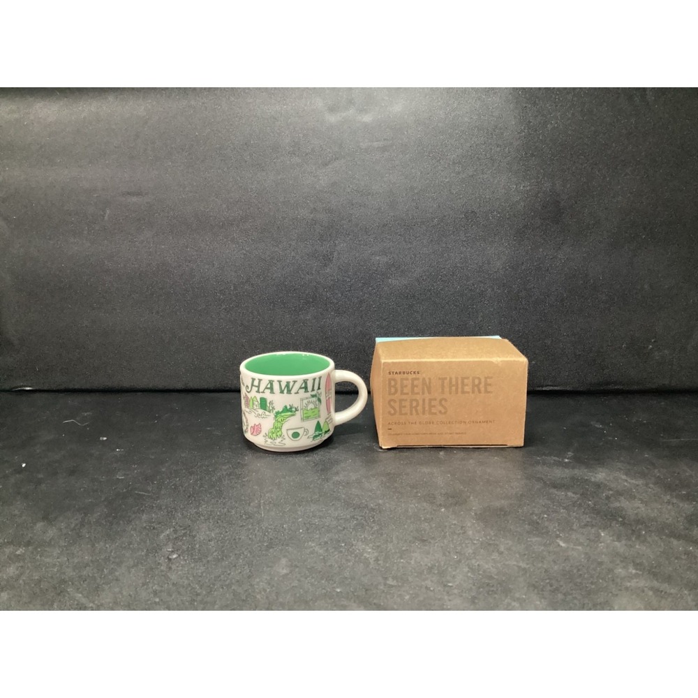 Starbucks Hawaii Been There Series Mug - White and Green